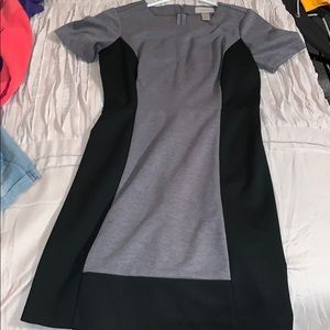 Grey/Black LOFT dress